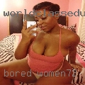 Bored women