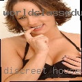 Discreet housewives Fresno